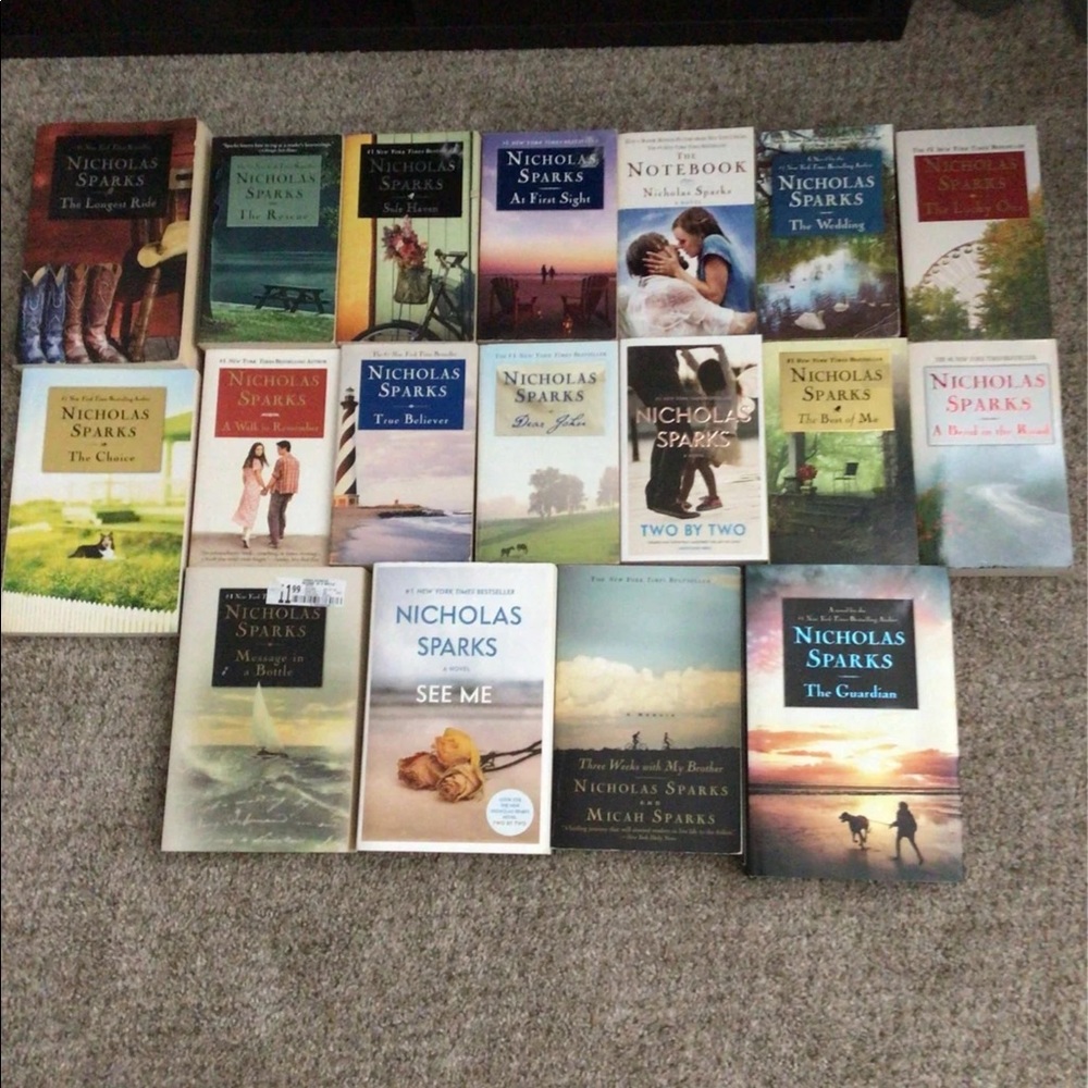 Nicholas Sparks Books